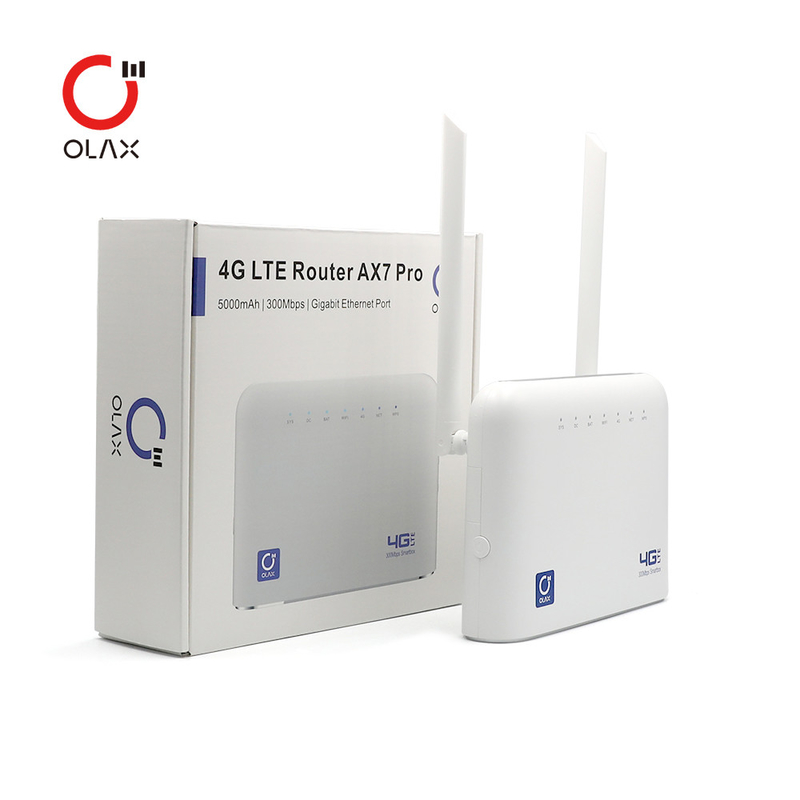 Маршрутизатор порта 4g LAN маршрутизатора 4 CPE 300Mbps Wifi OLAX AX7 ...